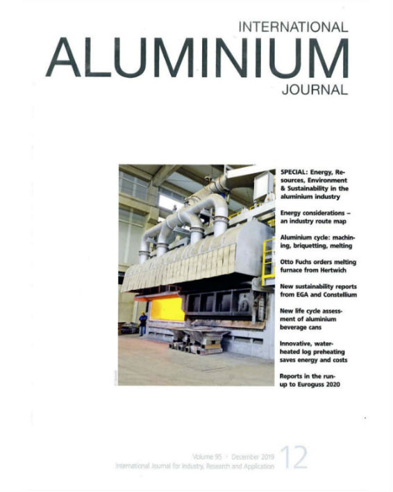 International Aluminium Journal - Dicembre 2019